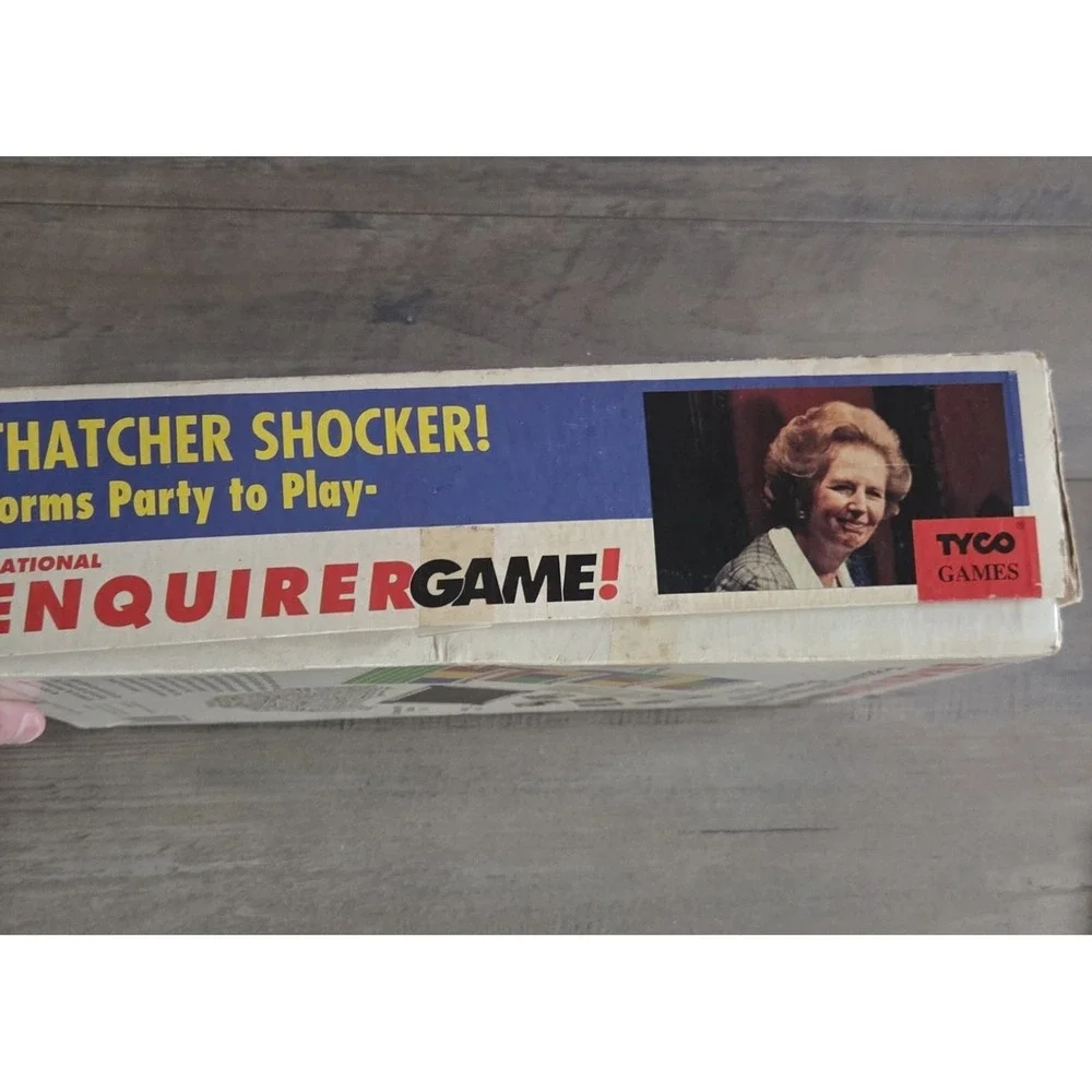 National Enquirer Game! Vtg 1990 By Tyco Games Princess Diana